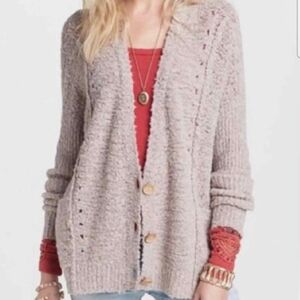 Free People Oversized Cardigan